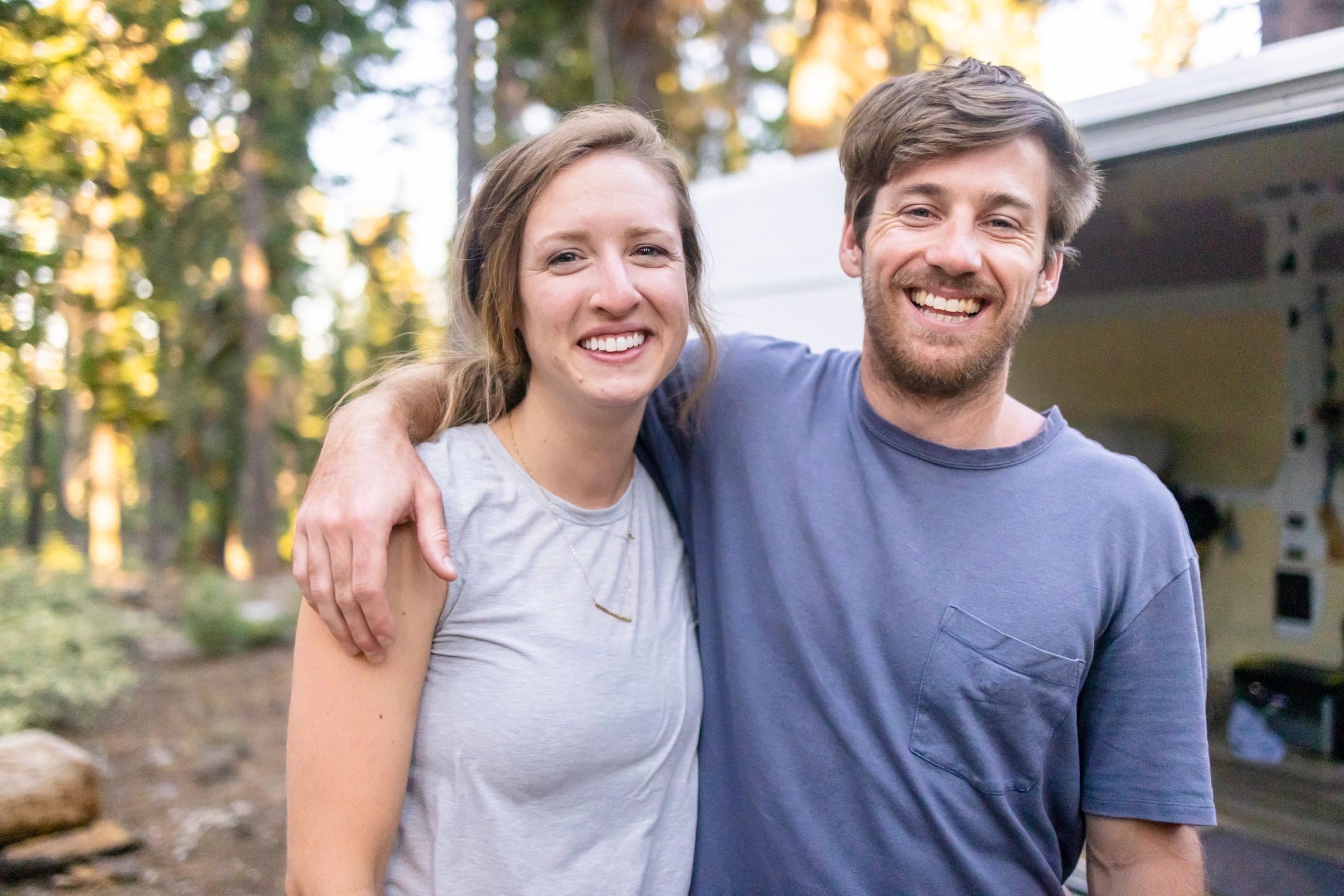happy traveler testimonial portrait